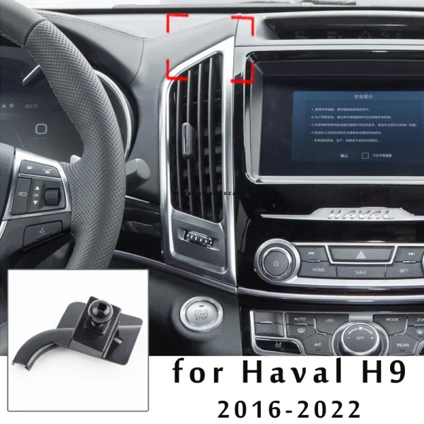 Car Phone Holder For haval H6 3th H9 2021 2022