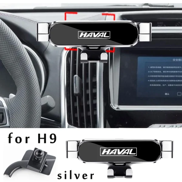 Car Phone Holder For haval H6 3th H9 2021 2022