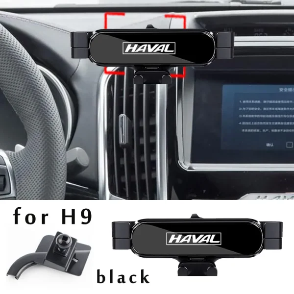 Car Phone Holder For haval H6 3th H9 2021 2022