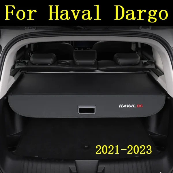 For-Haval-Dargo-2021-2023-Car-Rear-Trunk-Privacy-Curtain-Security-Shield-Cargo-Cover-Waterproof-Interior1