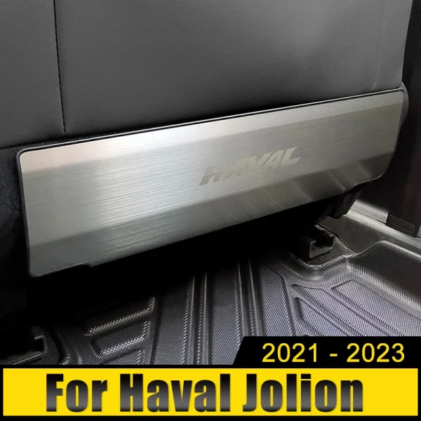 For-Haval-Jolion-2021-2022-2023-Stainless-Car-Anti-Child-Kick-Pad-Interior-Seat-Back-Anti1