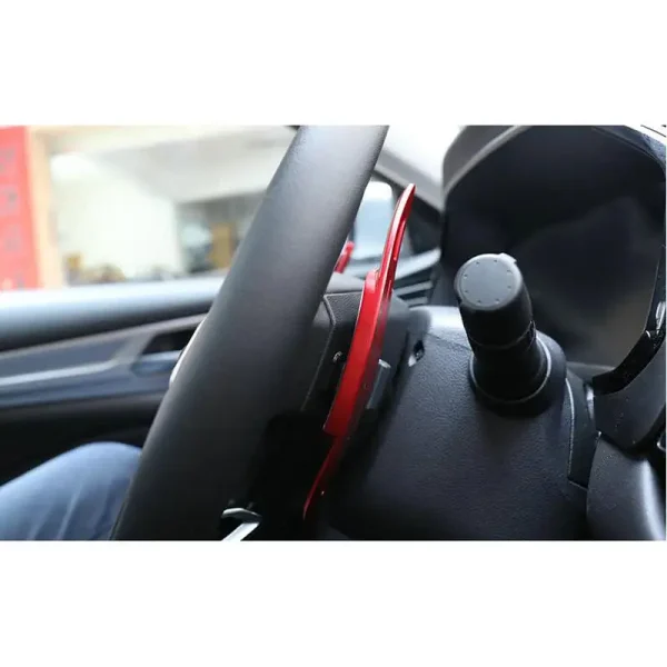 Aluminum Steering Wheel Paddle Shifter Trim for Haval F7 F7X H6 H9 2019 2020 2021AT pedal - Image 2