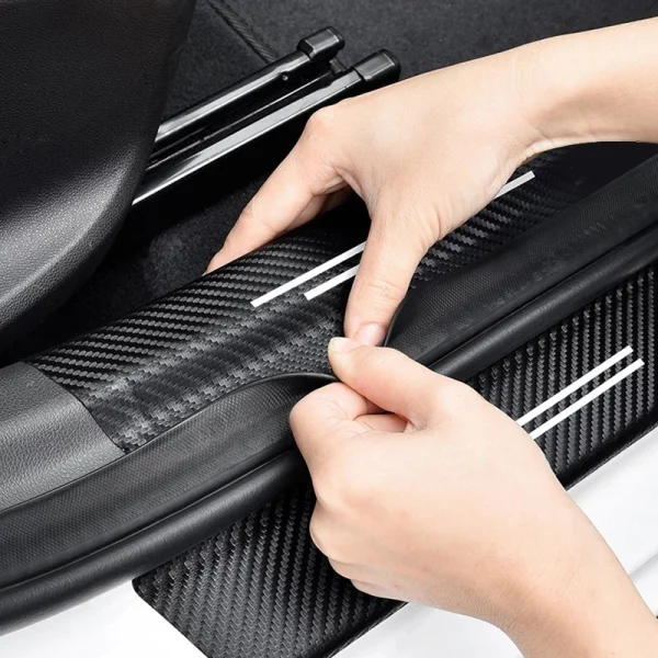 For-HAVAL-H6-GT-2022-2023-Auto-Tailgate-Guard-Door-Sill-Pedal-Carbon-Fibre-Texture-Accessories[