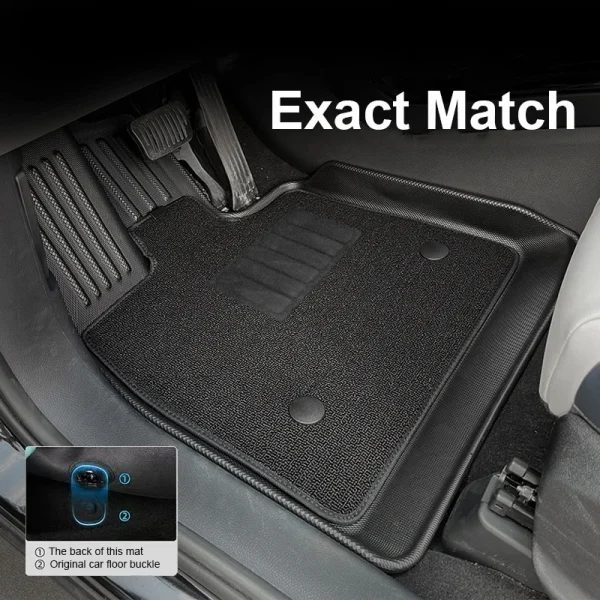 TPE Floor Mat for For GWM Ora 03 Trunk Cargo Mat for Great Wall Motor Haomao Funky Cat