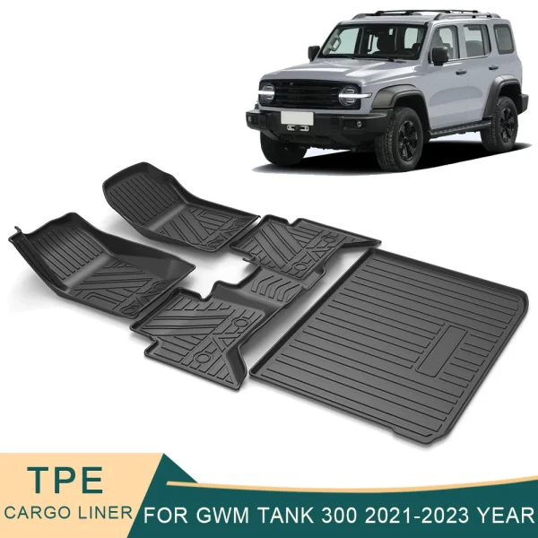 For-GWM-TANK-300-2021-2022-2023-Car-Floor-Mats-