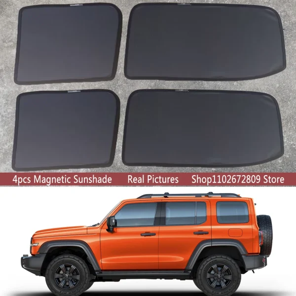 Windshield-Frame-Curtain-Sun-Shades-For-GWM-TANK-300