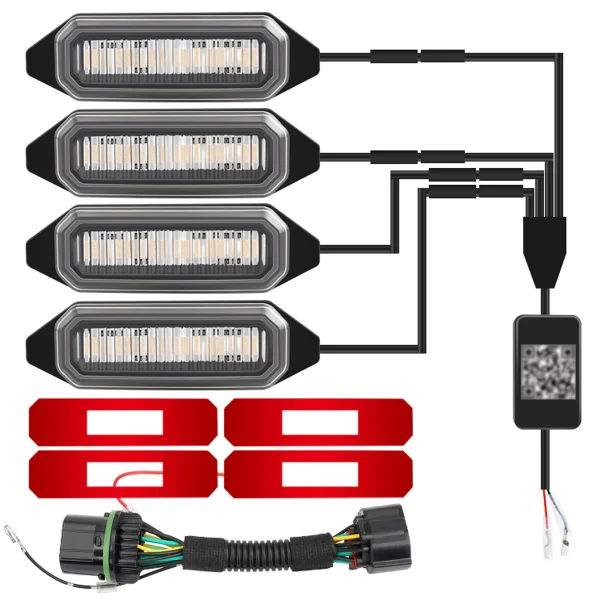 GWM Tank 300 Car Front Grille Lights