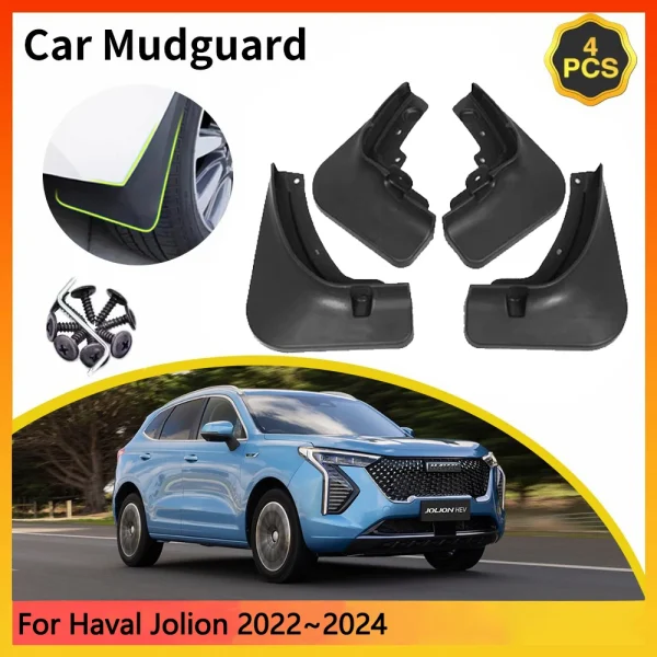 Haval Jolion 2022~2024 2023 first love Car Mudguards Mudflap Mudguard