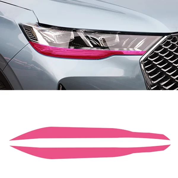 GWM Haval H6 3rd 21-23 Accessories Car Headlight Eyebrow stickers - Image 4