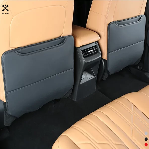 For Great Wall Haval H5 II 2023 2024  Seat Back Child Anti Kick Leather Pads Full Surrounded Protector Auto Interior Accessories - Image 3