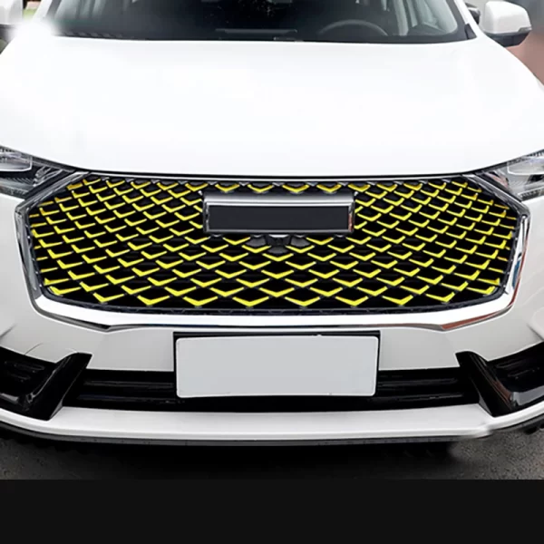 Car Front Net Grille Grid Colour change stickers Fit For GWM Haval H6 3th 2021 2022 - Image 2