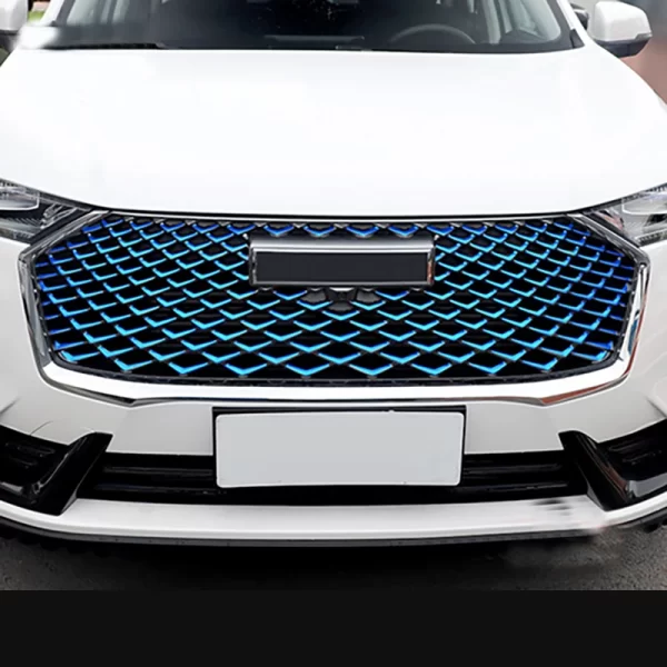 Car Front Net Grille Grid Colour change stickers Fit For GWM Haval H6 3th 2021 2022 - Image 3