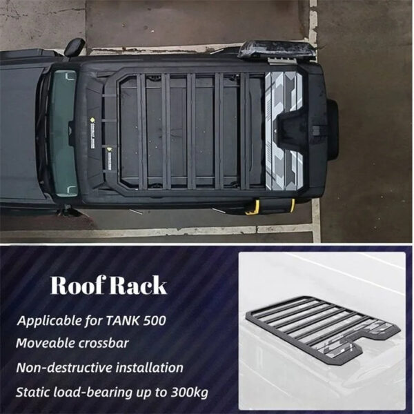 Tank 500 4x4 Car Black Roof Luggage