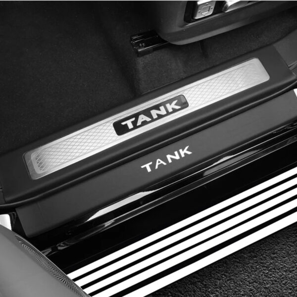 TANK 500 Leather Threshold Strip